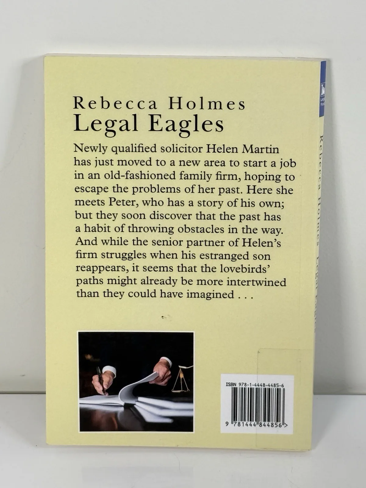 Rebecca Holmes Legal Eagles (2020, Paperback) Large Print – photo 2