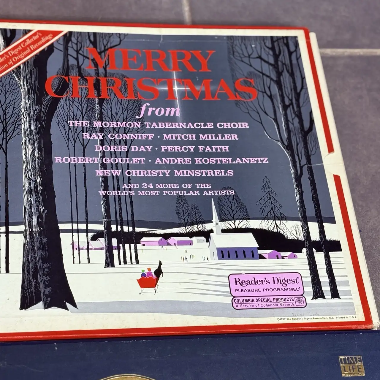 Decca Lot 4 Vinyl LPs I Pagliacci Jean Sibelius Reader’s Digest Christmas – photo 5