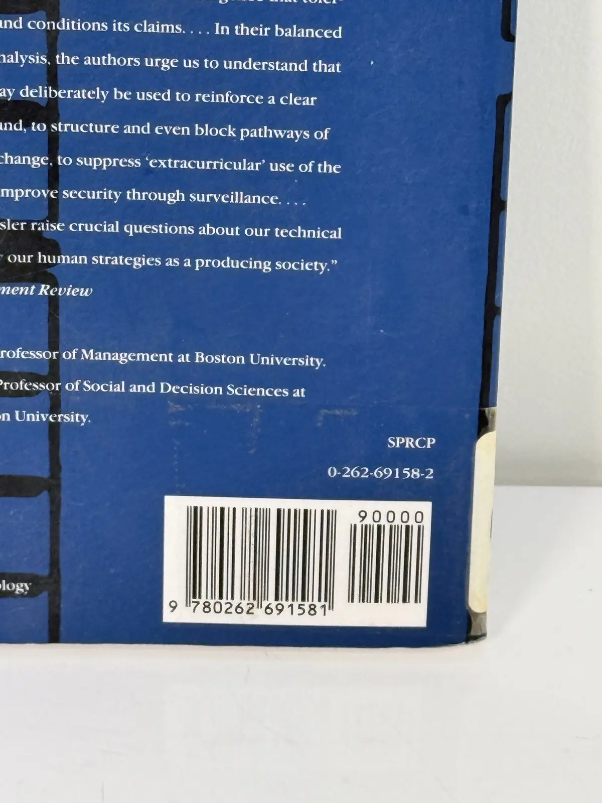 The MIT Press Connections by Lee Sproull & Sara Kiesler (1991, Paperback) – photo 3