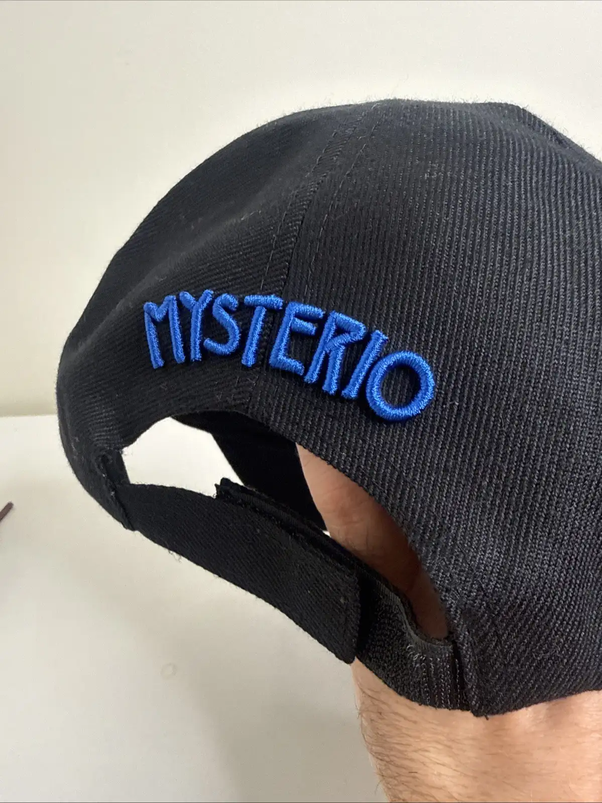 WWE 619 Mysterio Licensed Cap Blue Black Authentic Embroidered – photo 4