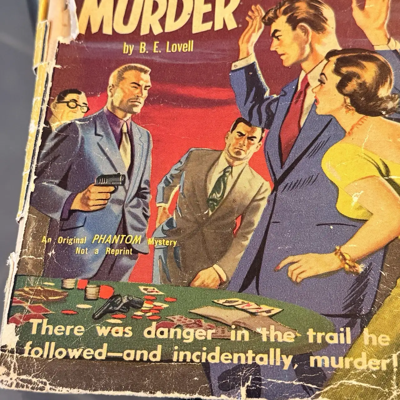 And Incidentally Murder Phantom Books 1954 B.E.Lovell – photo 2