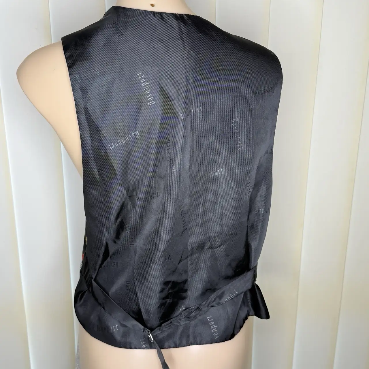 Vintage 1997 Davenport Looney Tunes Wile E Coyote Suit Vest Waistcoat – photo 7