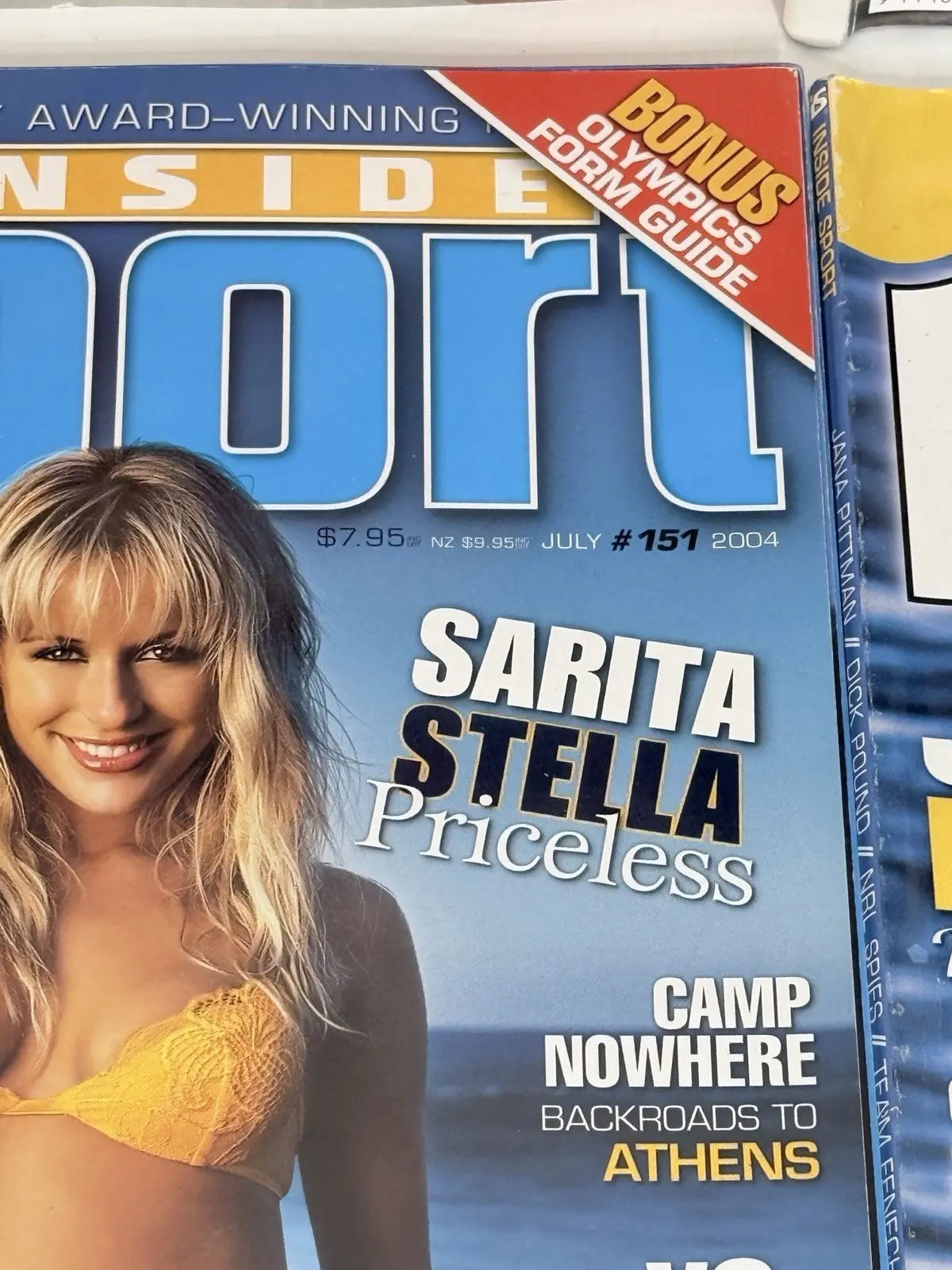 4x Inside Sport Magazines Australia Belinda Chapple Pop Star Vintage – photo 9