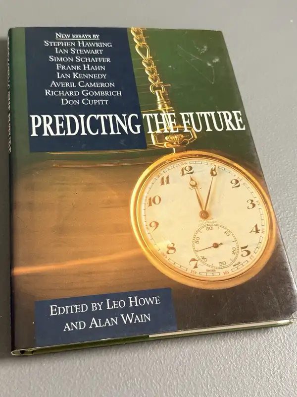 Predicting the Future Stephen Hawking 1993 First Edition Hardcover Cambridge