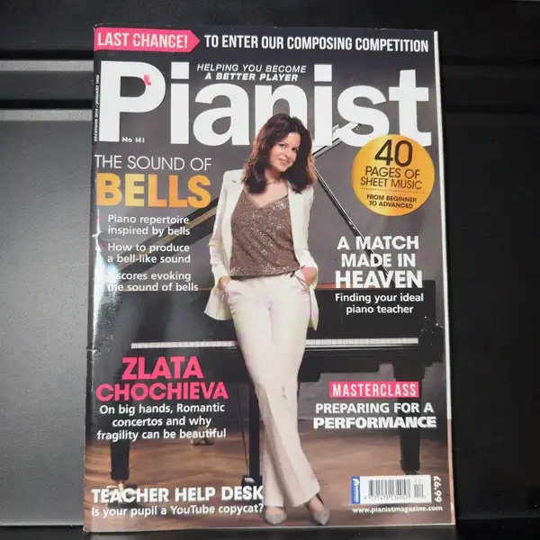 Pianist magazine Zlata Chochieva The Sound of Bells preparing for performance