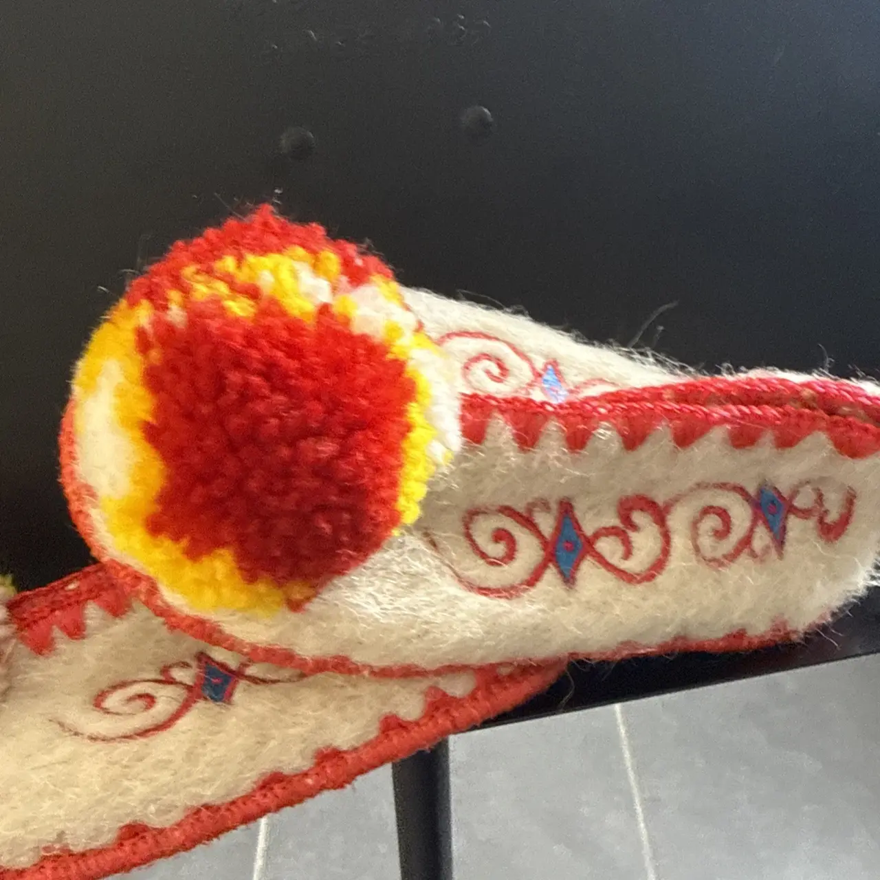 Kids Greek Slippers Original Minas Woollen No24 UK7 – photo 3