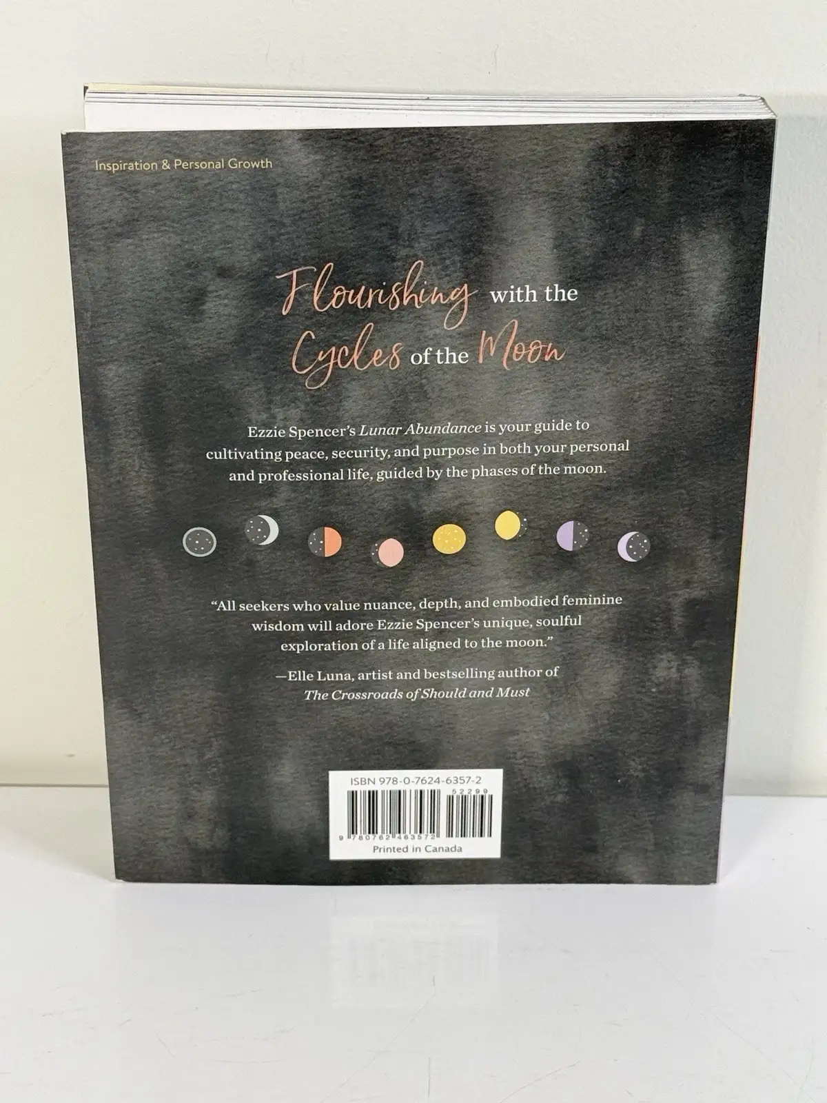 Ezzie Spencer Lunar Abundance Using the Phases of the Moon (2018, Hardcover) – photo 2