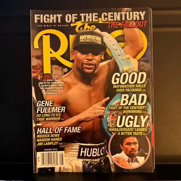 The Ring Boxing magazine Fight of the Century Mayweather Pacquiao fallout