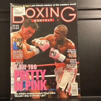 Floyd mayweather boxing monthly magazine Dec 2006 boxing issue