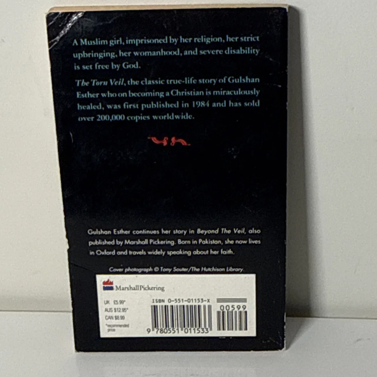The Torn Veil Gulshan Esther & Thelma Sangster Beyond The Veil (1984 PB) – photo 4
