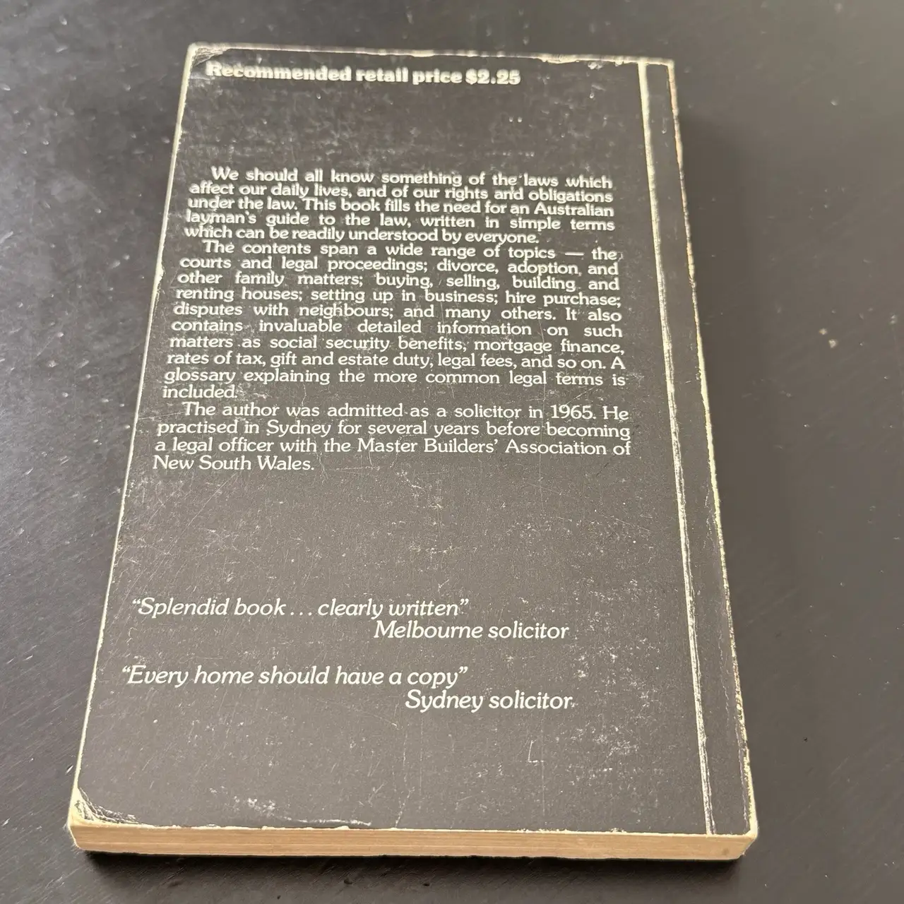 The Layman And The Law In Australia McGregor Vintage Paperback – photo 2
