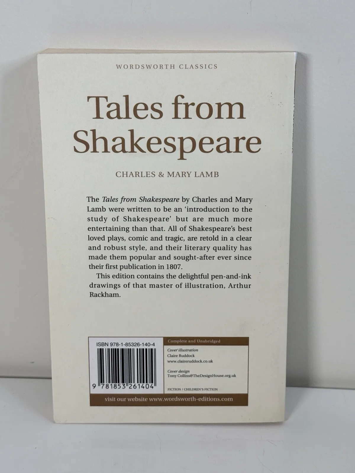 Wordsworth Classics Tales from Shakespeare Illustrated Unabridged Lamb Paperback – photo 2