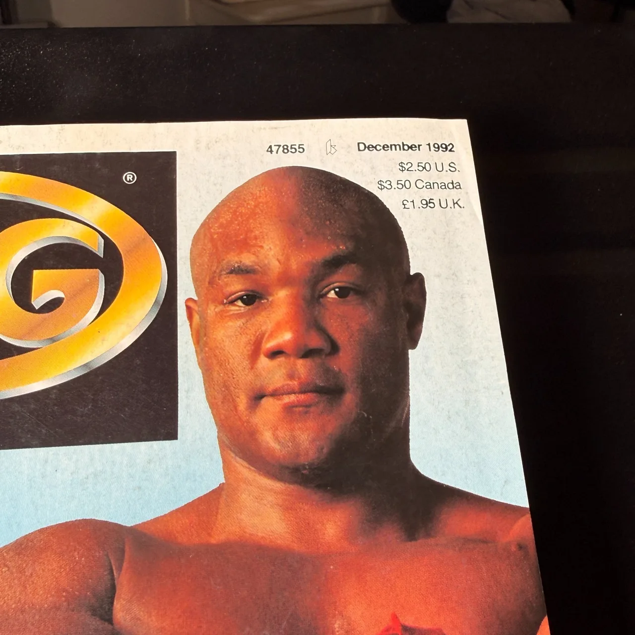 The Ring boxing magazine George Foreman vs Morrison December 1992 – photo 2