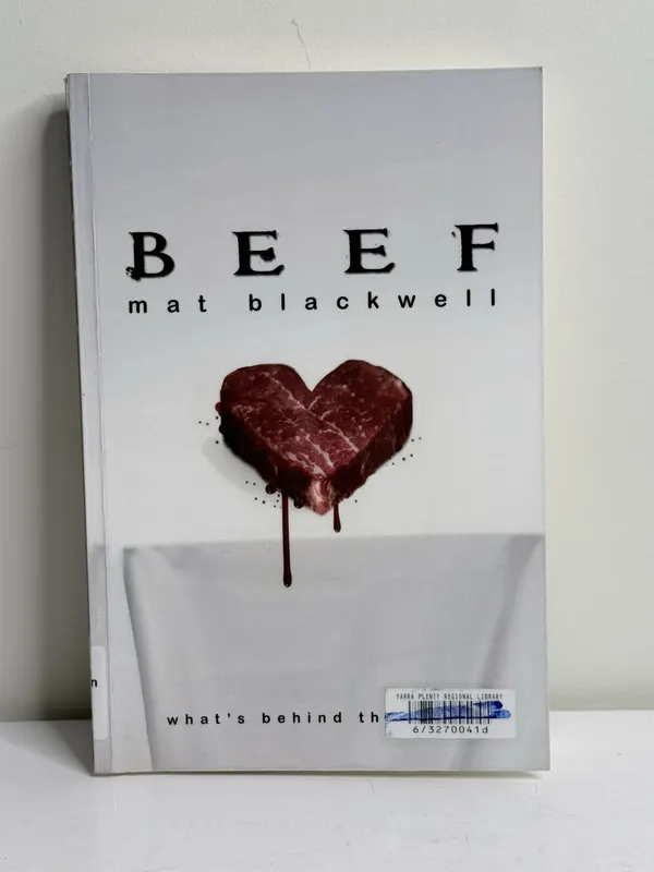 Beef: A Novel by Mat Blackwell (2016, Trade Paperback) Lulu Press