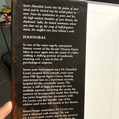 Hannibal by Thomas Harris (Hardcover) 1999 – photo 3