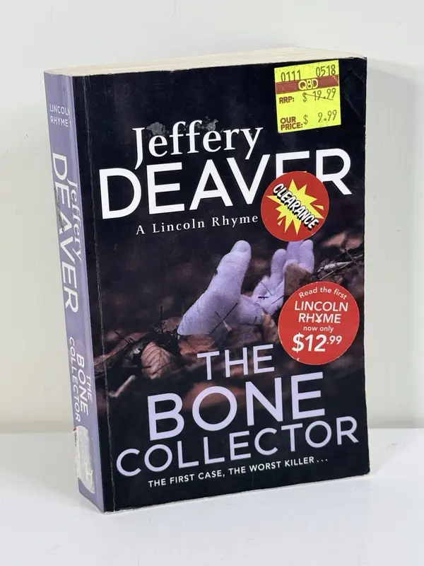 Jeffery Deaver The Bone Collector : Lincoln Rhyme Novel (Paperback) Thriller