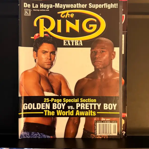 The Ring boxing Extra Floyd Mayweather versus oscar de la hoya June 2007