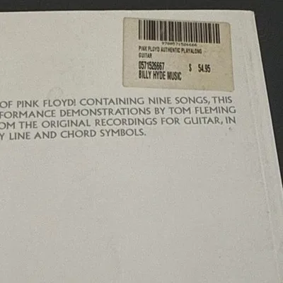 Faber Music Pink Floyd Guitar Sheet Music Collection/Songbook without CD 2006 – photo 3