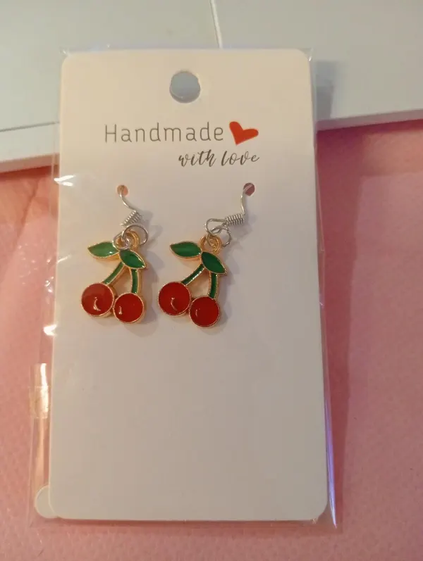 Cherry earrings