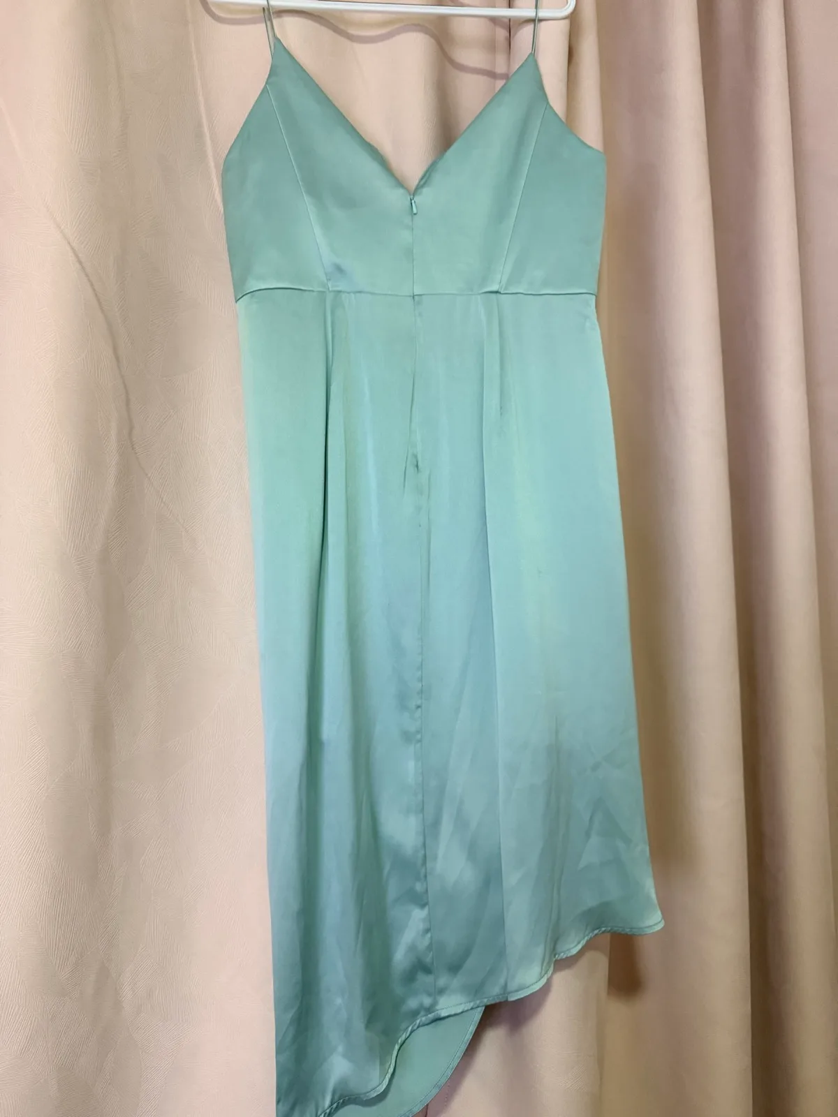 Zimmermann Suede Silk Plunge Dress Rrp 450 — photo 3