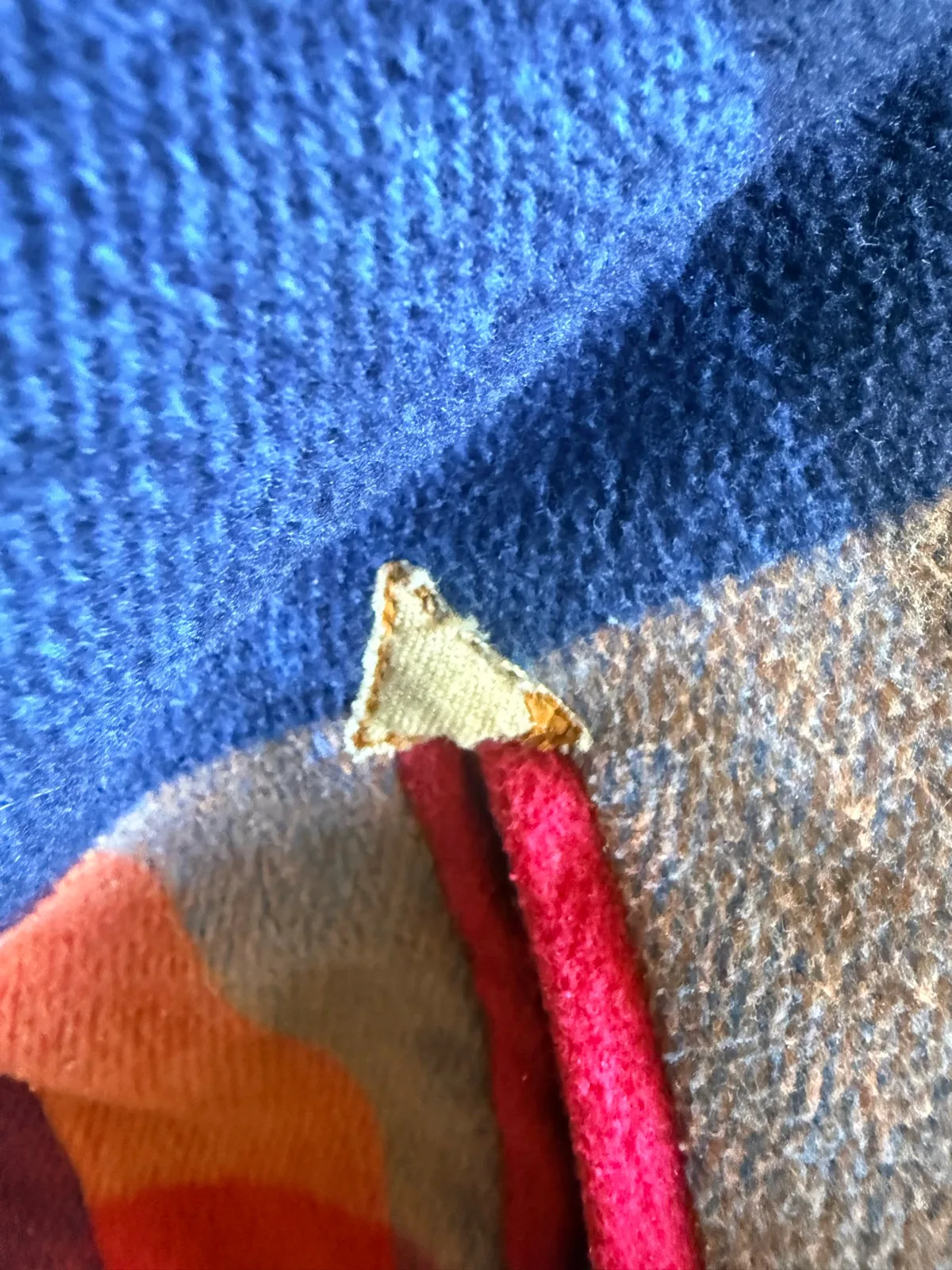 Vintage Billabong multi-colored striped fleece jacket — photo 11