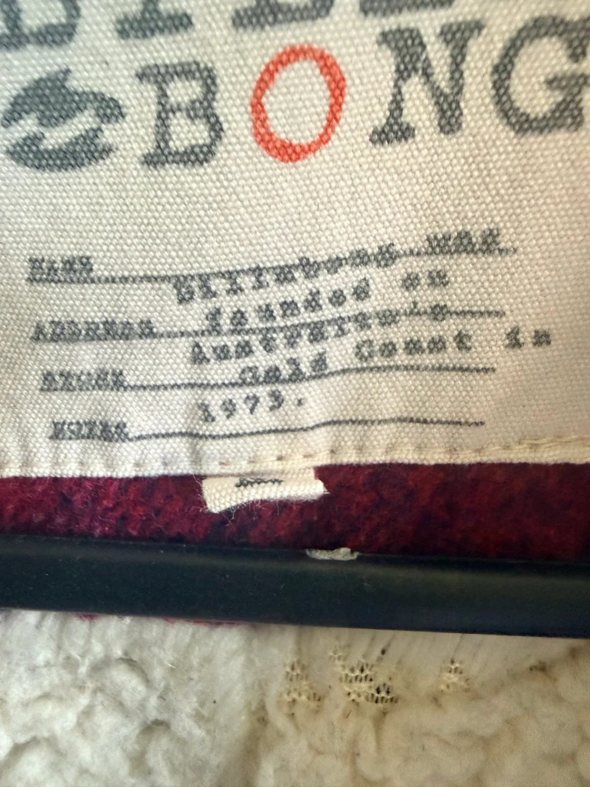 Vintage Billabong multi-colored striped fleece jacket — photo 6