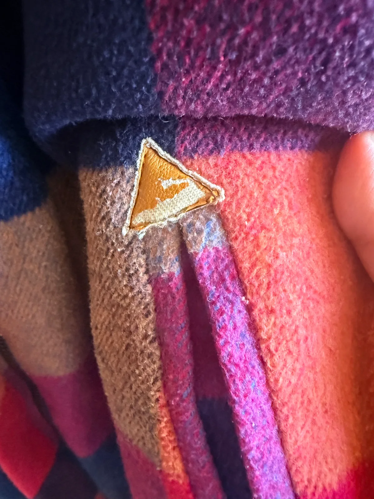 Vintage Billabong multi-colored striped fleece jacket — photo 10
