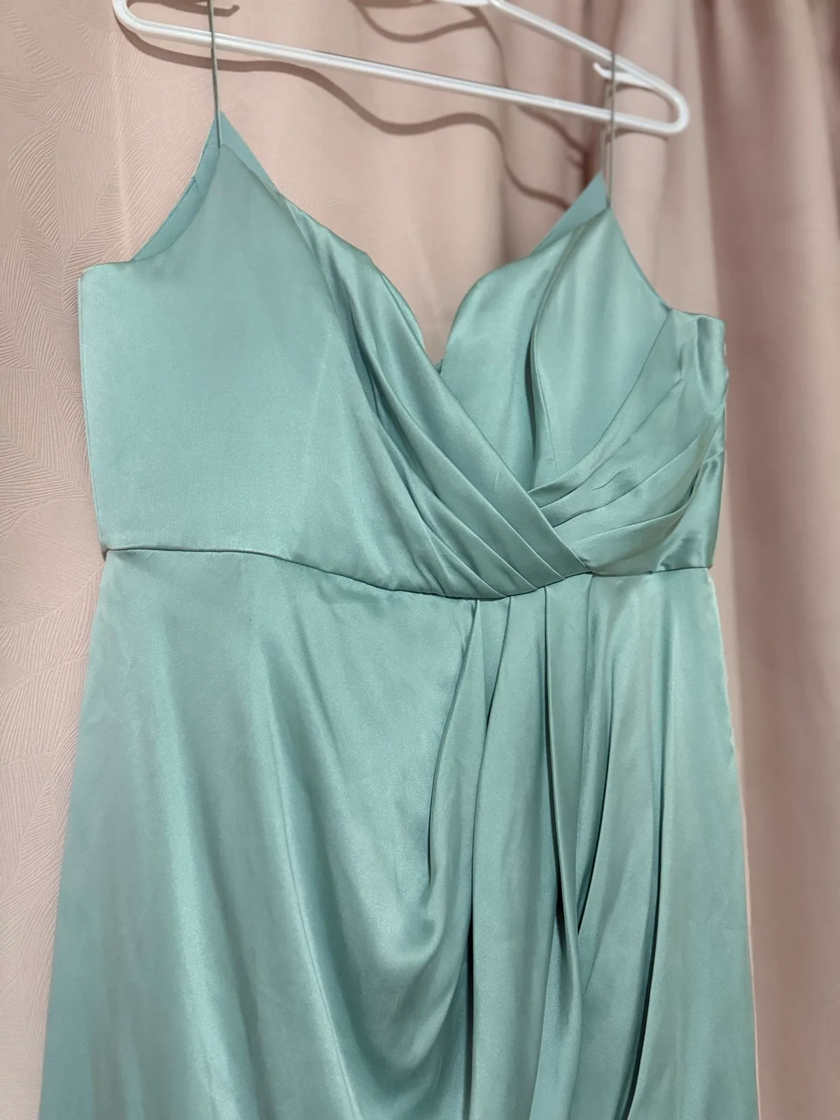 Zimmermann Suede Silk Plunge Dress Rrp 450 — photo 2