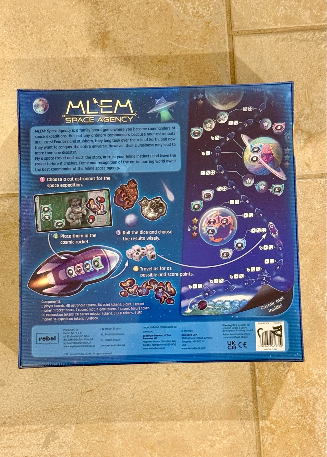 MLEM Space Agency - Board Game - Brand NEW — photo 4