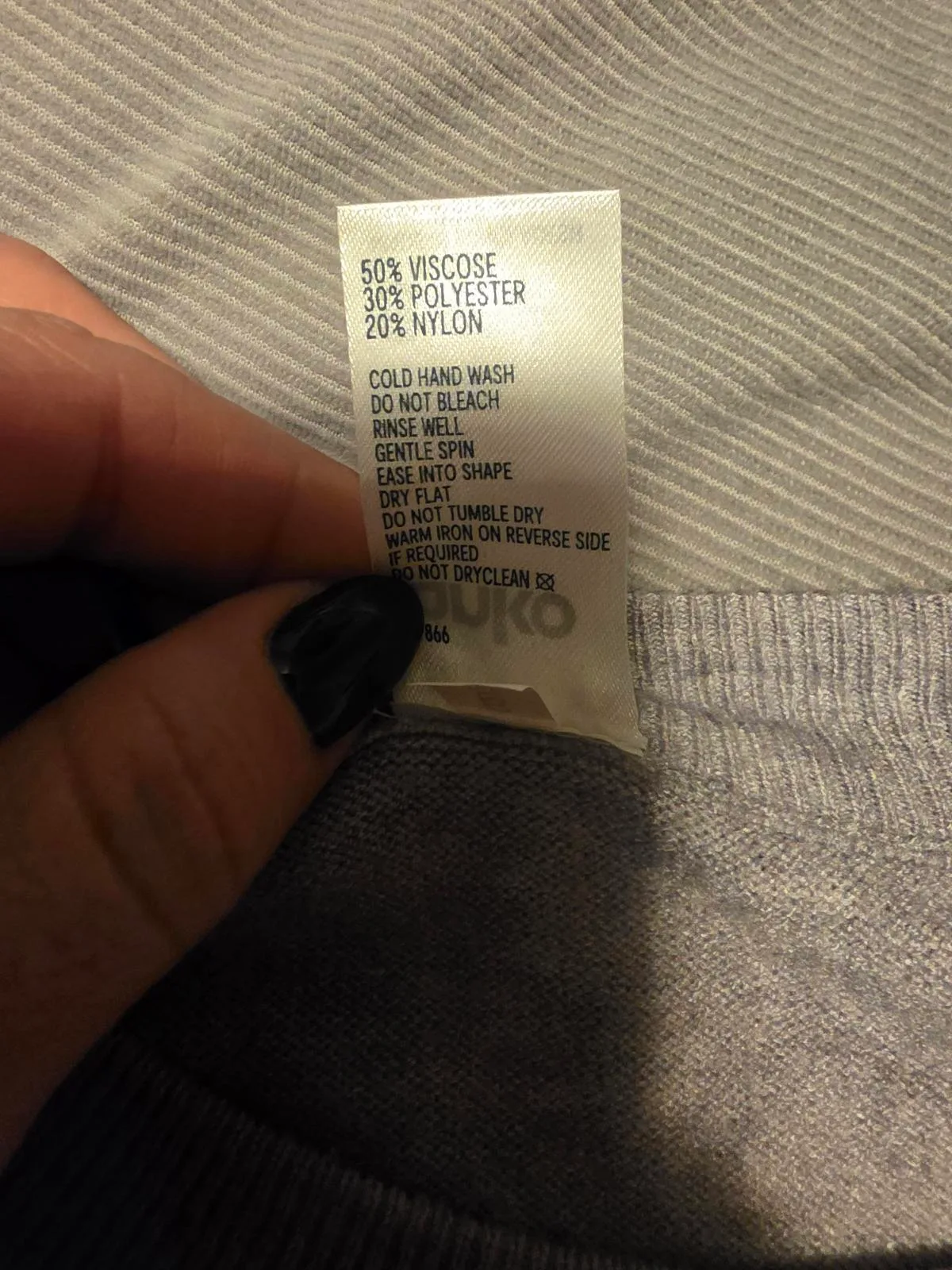 Grey Anko Women's Knit Sweater Jumper Size 8 AU EUC — photo 5