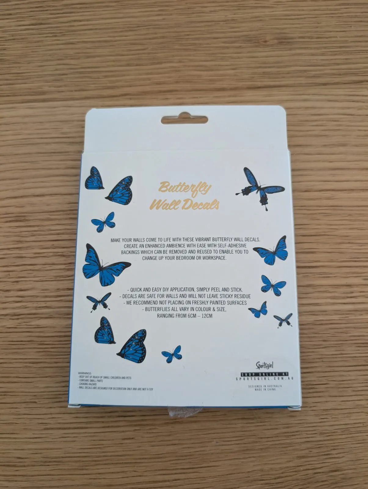 Sportgirl Butterfly Effect Wall Decor – photo 2