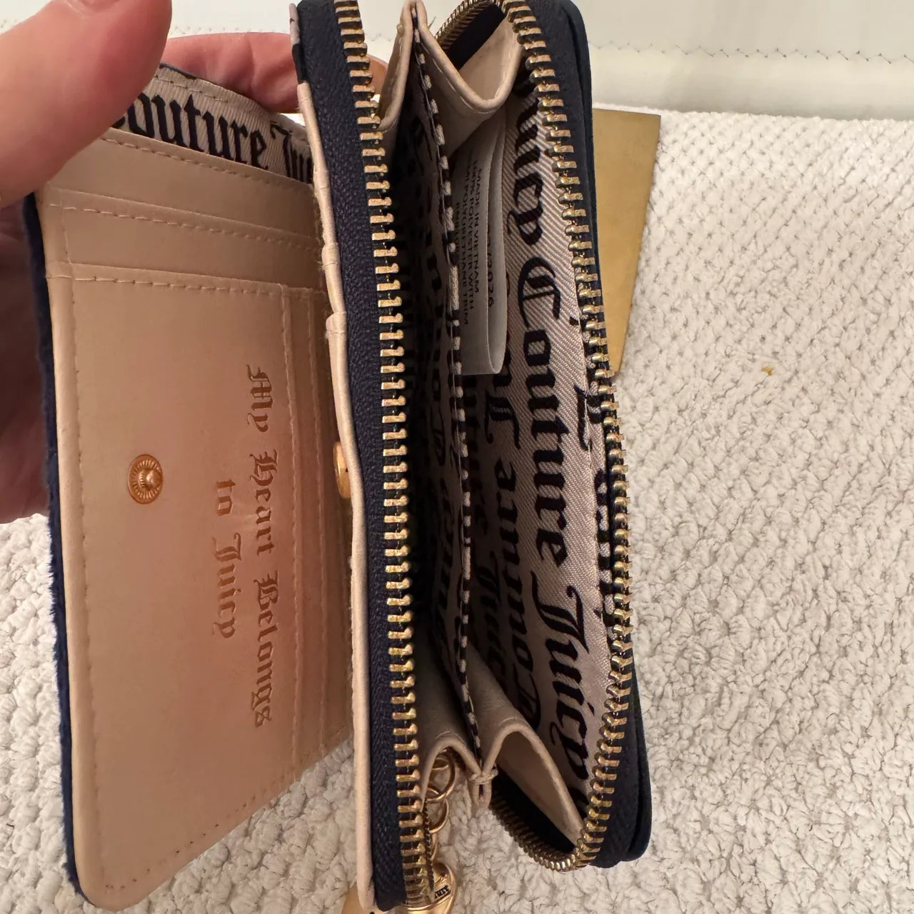Juicy Couture - Navy Wallet – photo 4