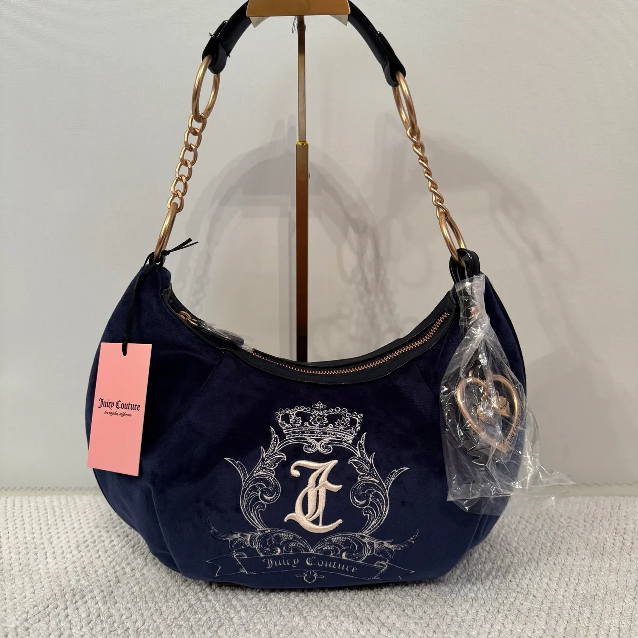 Juicy Couture Navy Hobo – photo 2