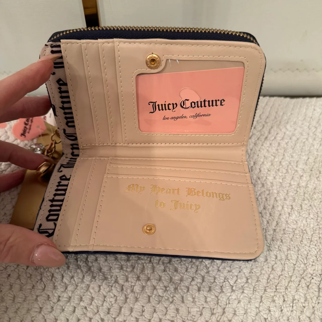 Juicy Couture - Navy Wallet – photo 3