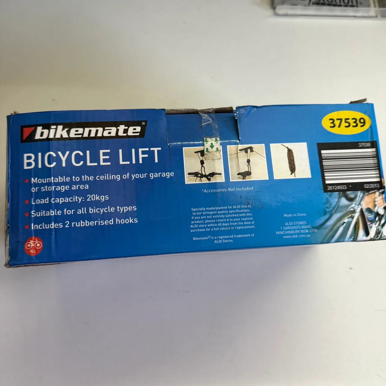 Bike Hoist Ceiling Mounted bicycle storage also kayak ladder surfboard rack — photo 2