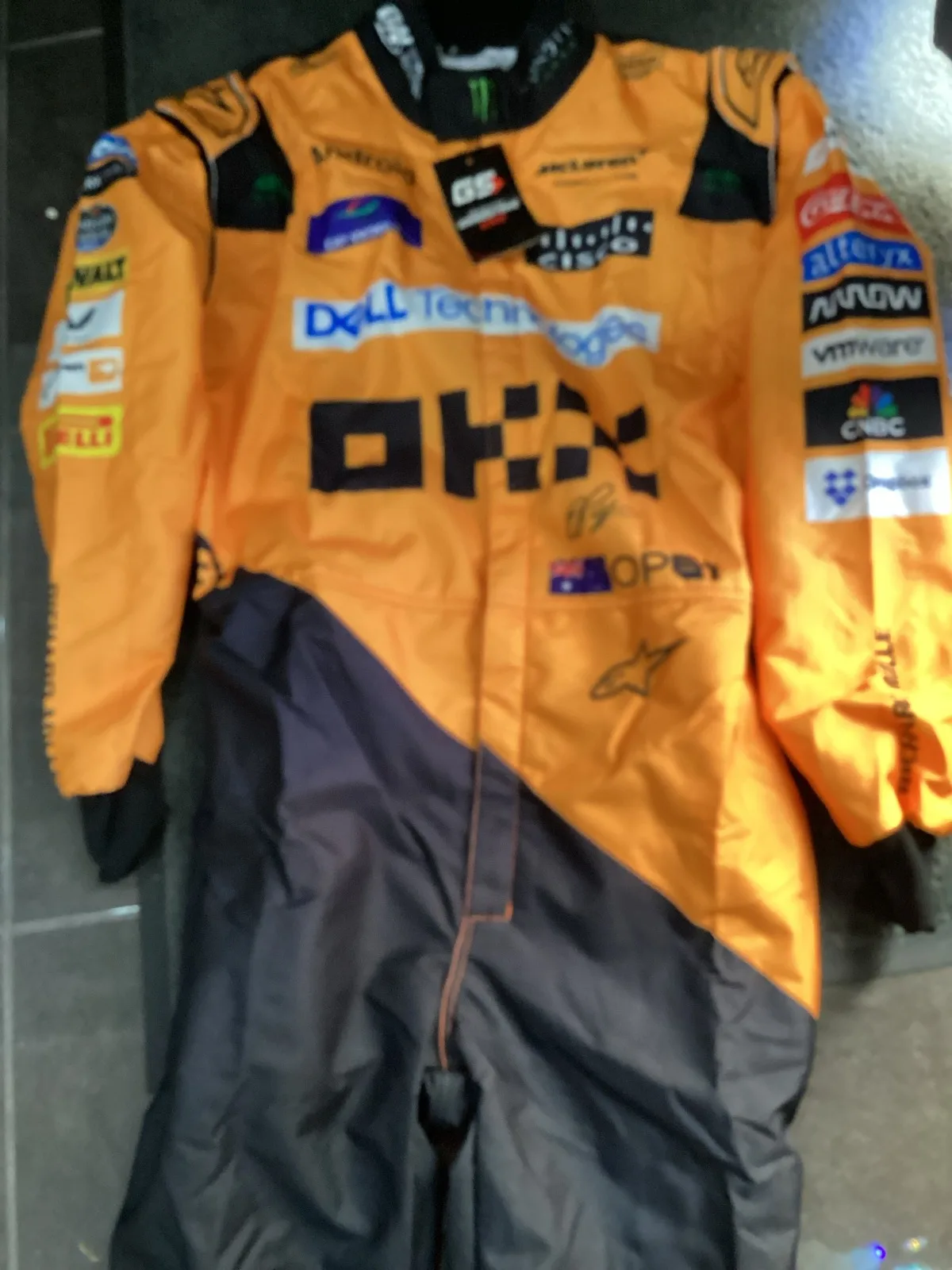 Oscar Piastri autographed replica race suit brand new with tags. – photo 4