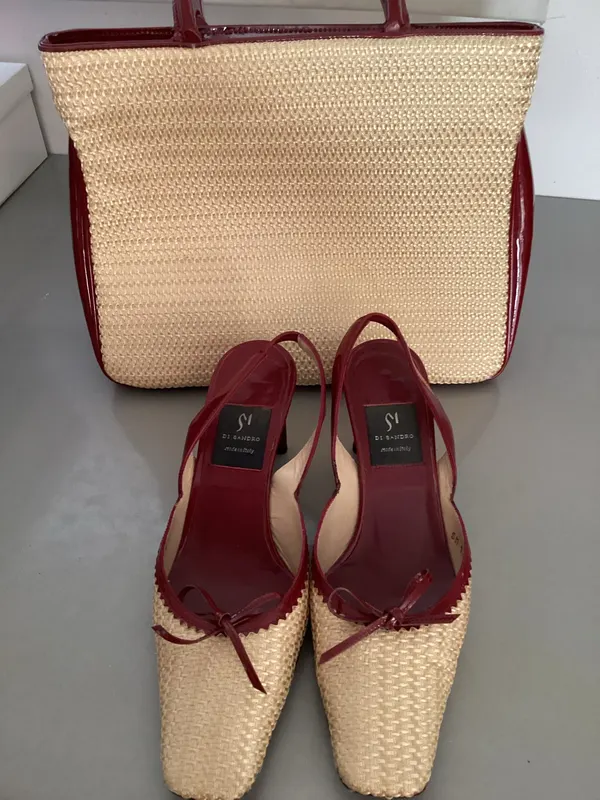 Do Sandro bag and shoe set brand new