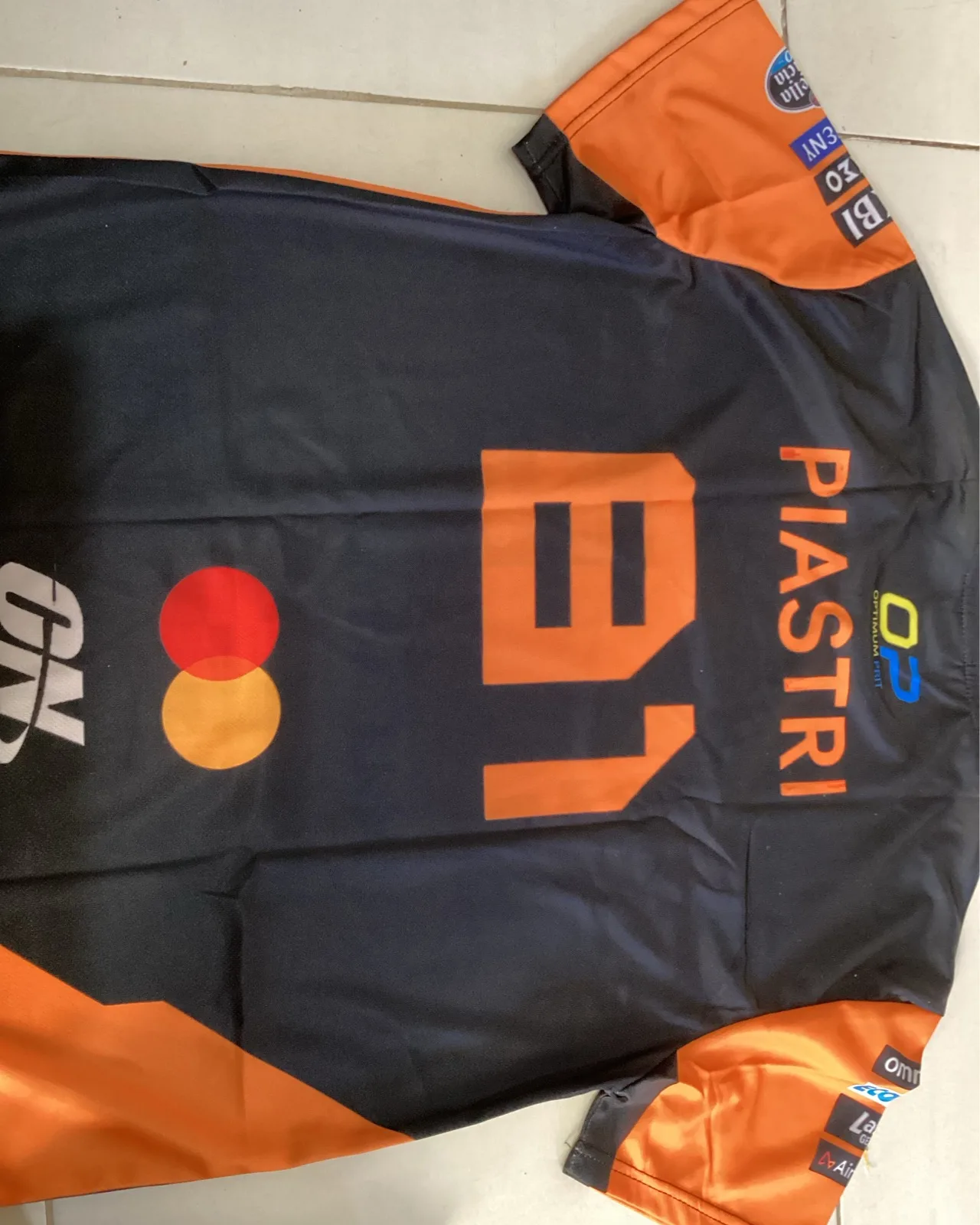 Oscar Piastri signed Large TShirt – photo 2