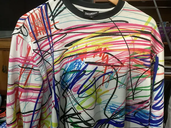 Multi coloured top