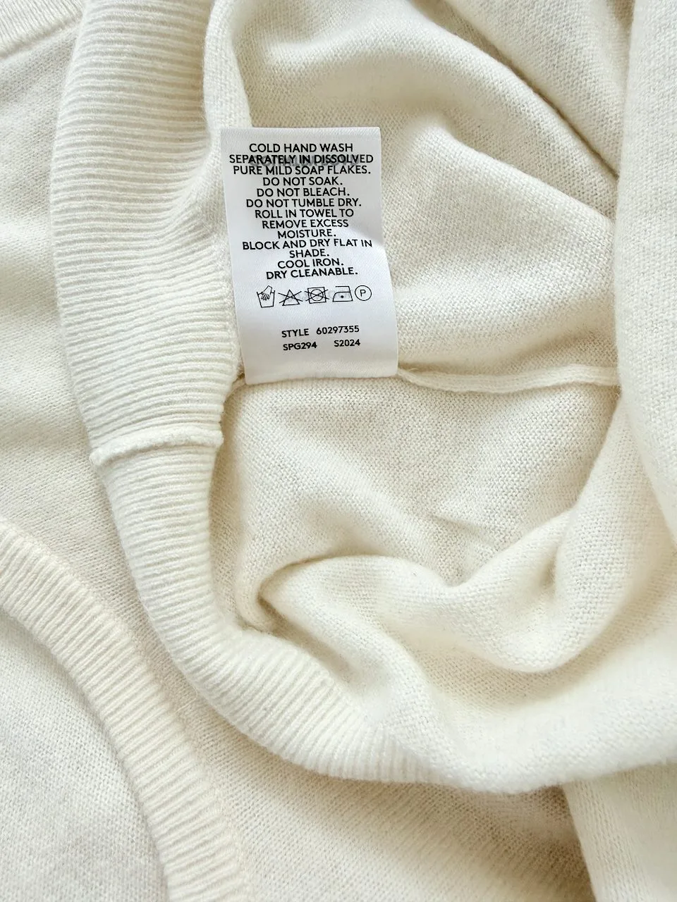 Country Road 100% Merino Sleeveless Knit | Off-White – photo 8