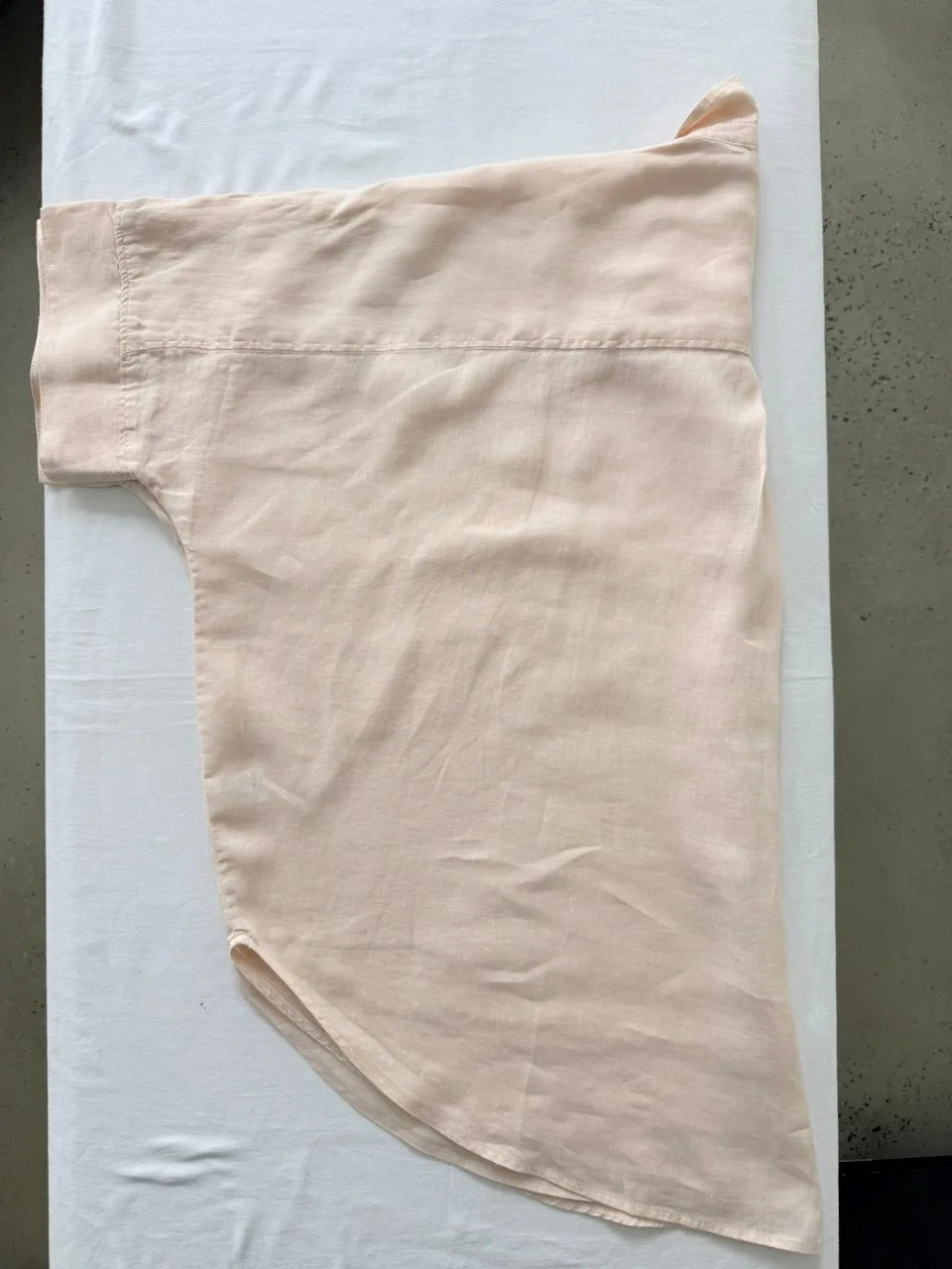 Witchery Relaxed Linen Shirt | Soft Shell Pink | size 16 – photo 12