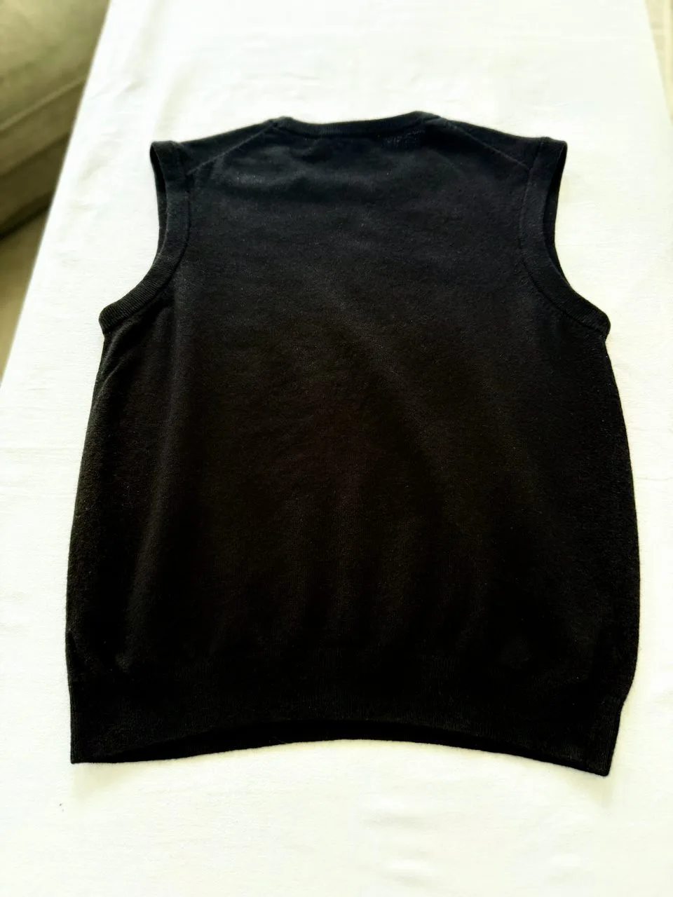 Country Road 100% Wool Sleeveless Knit | Black – photo 5