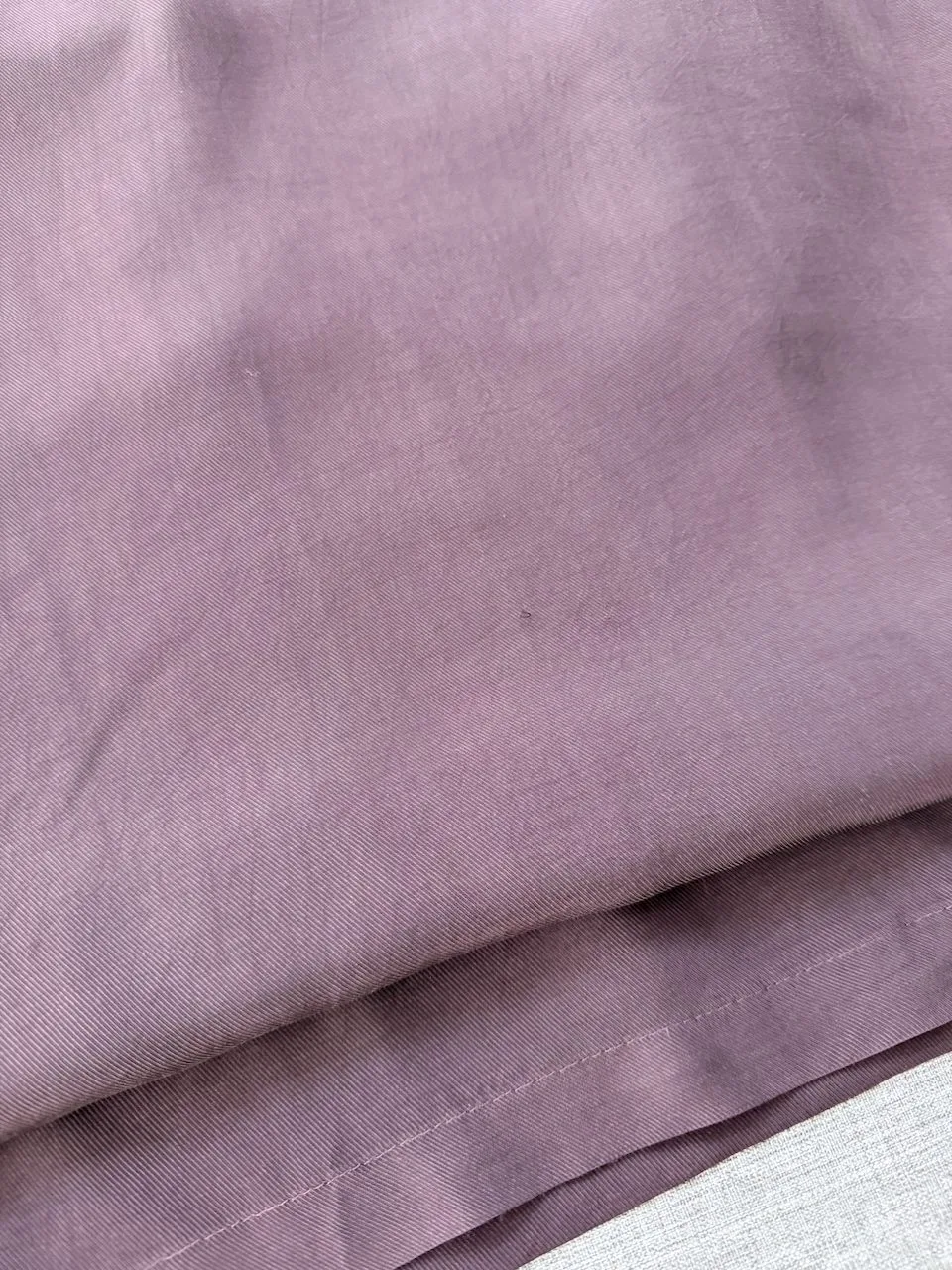 Humanoid Drawstring Tee Dress Deep Plum | Size L | European Designer – photo 8