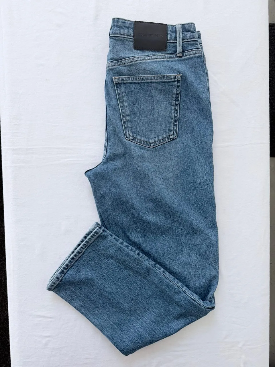 Country Road Slim Leg Jeans | Mid-Wash Blue | Size 11 – photo 3