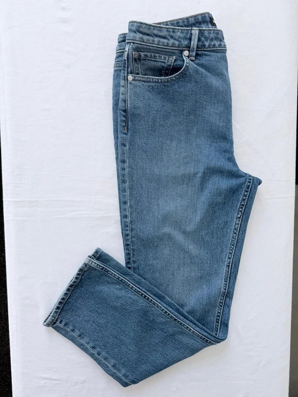 Country Road Slim Leg Jeans | Mid-Wash Blue | Size 11 – photo 2