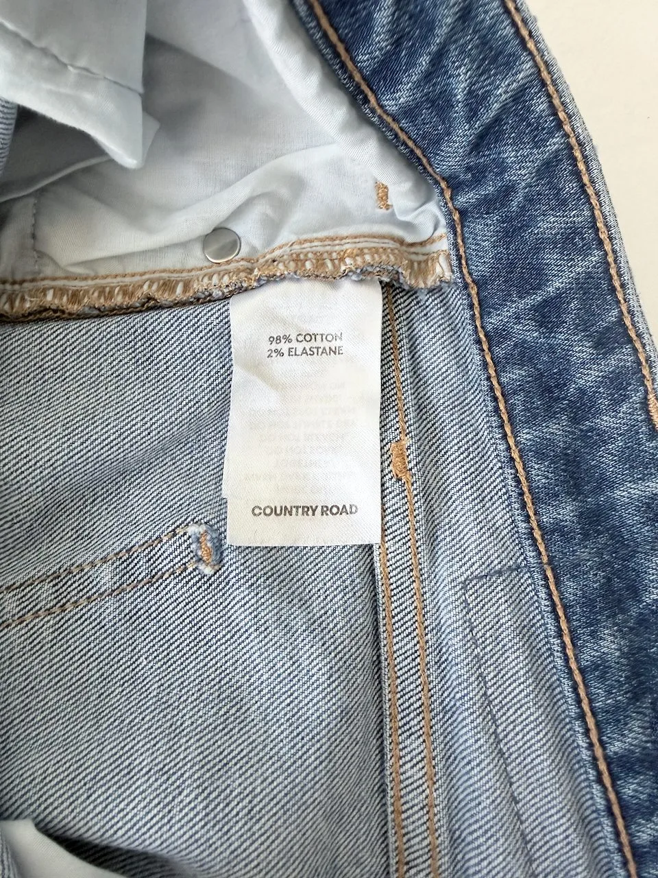 Country Road Slim Leg Jeans | Mid-Wash Blue | Size 11 — photo 10