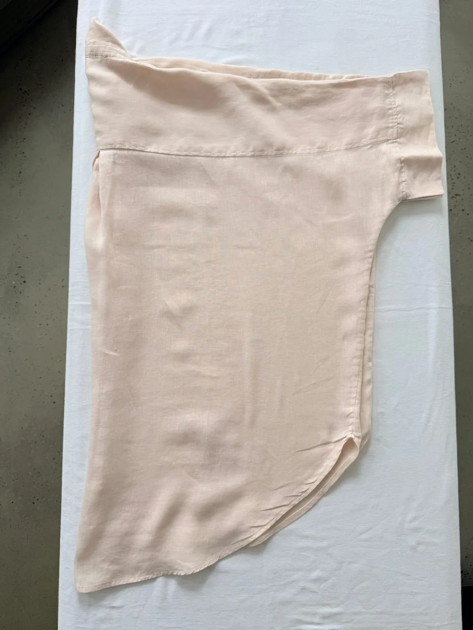 Witchery Relaxed Linen Shirt | Soft Shell Pink | size 16 – photo 11
