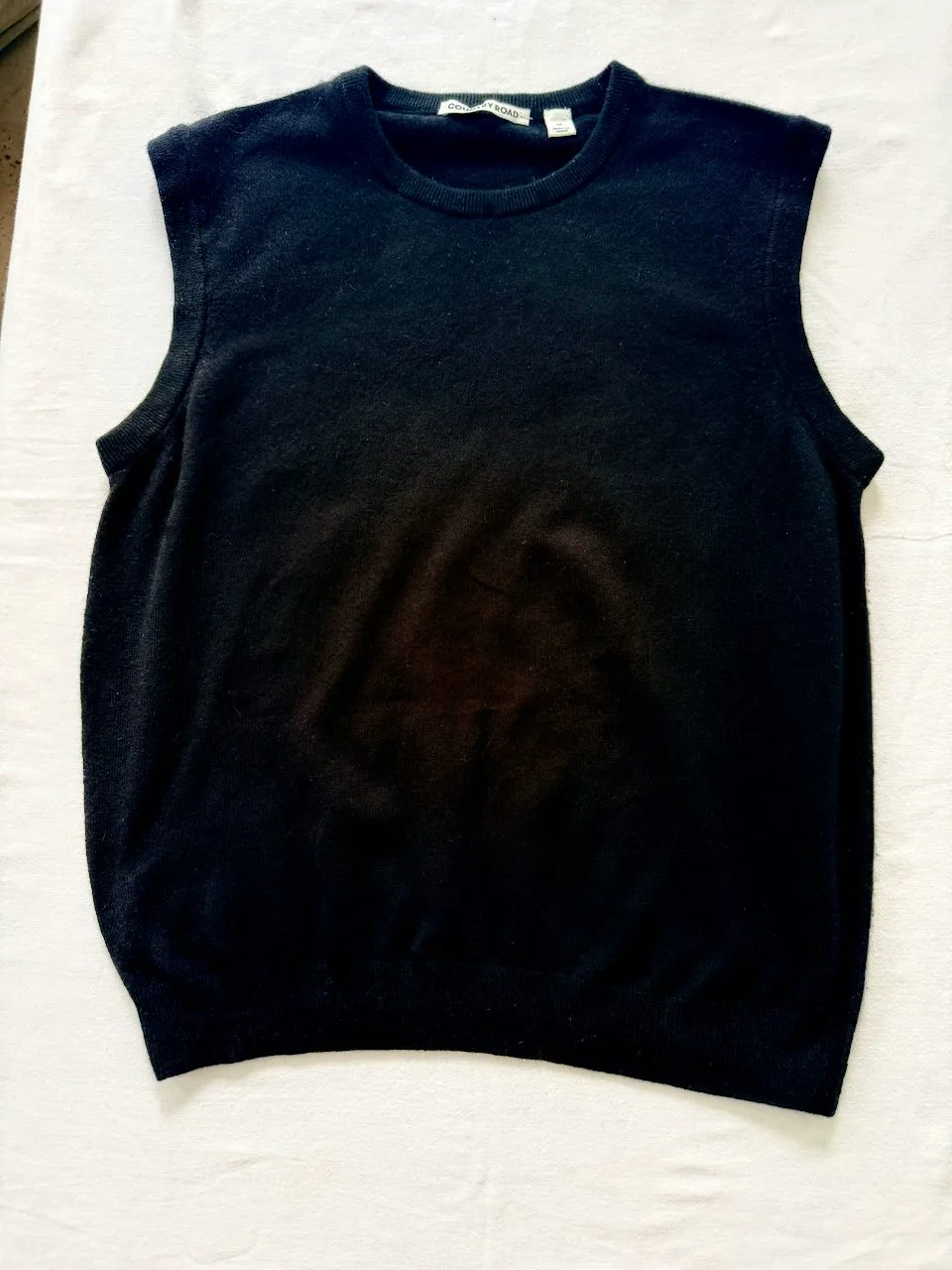Country Road 100% Wool Sleeveless Knit | Black – photo 4