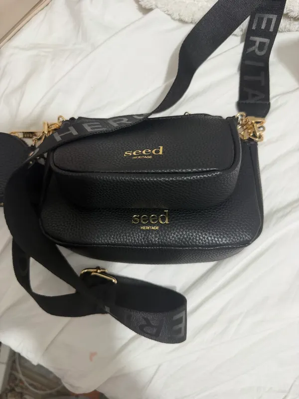 Seed cross body bag