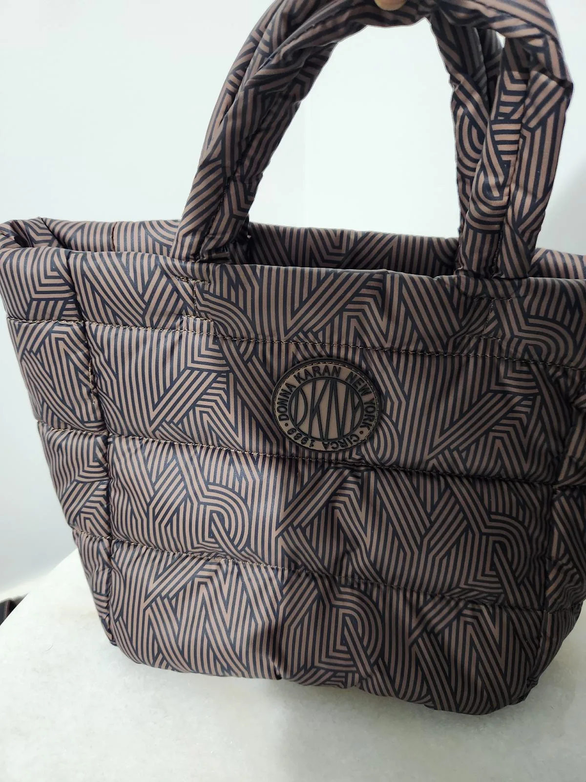 DKNY Crosswalk Quilted Tote Bag — photo 3